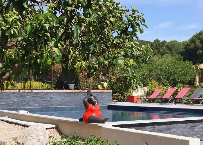 Les Jardins De Santa Giulia - Charmante Dhte ゲストハウス